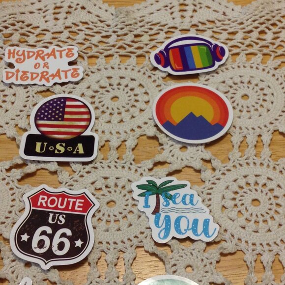 Adventure stickers bundle, cellphone, hydroflask, crafts - Picture 4 of 8